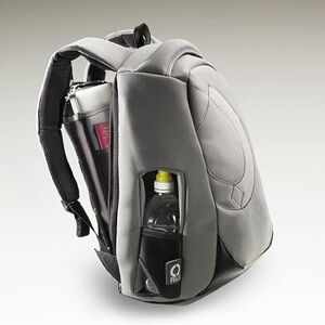 RIUTBAG Safer City Travel Backpack in Grey & Black